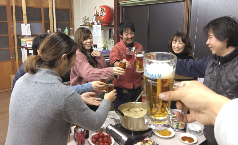 シゴトもアソビも真剣に楽しむノリの良さと、チャレンジスピリット